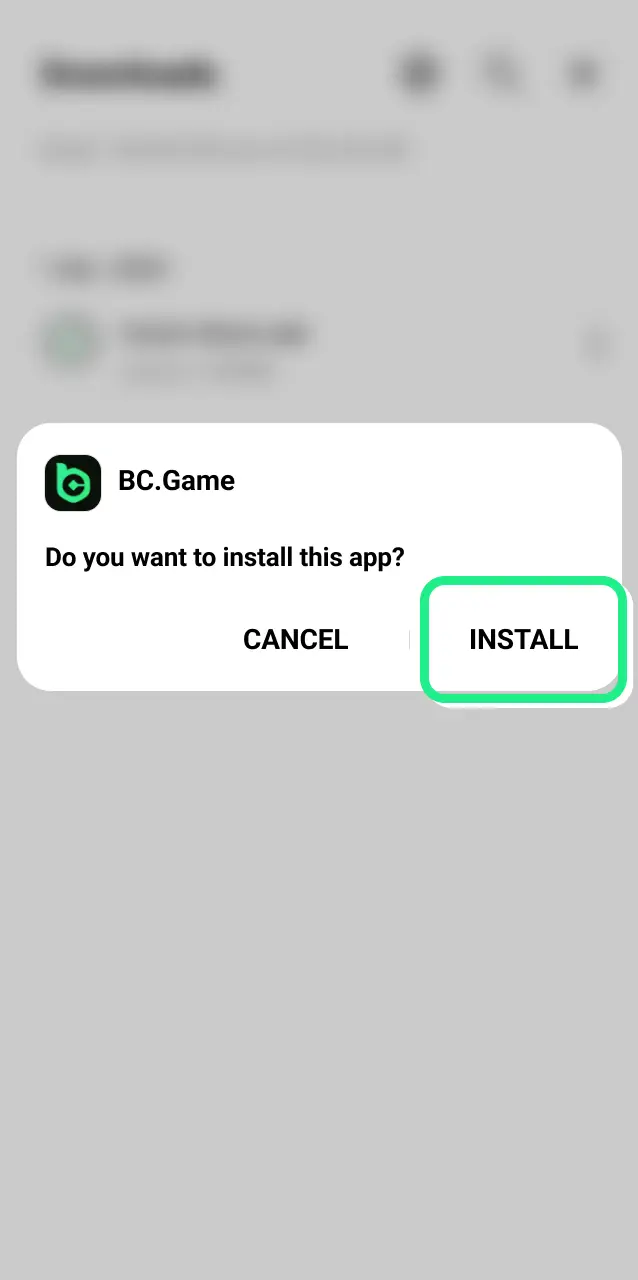 bc game app android open file wait icon