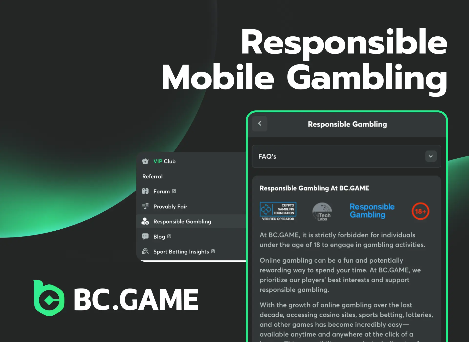bc game app responsible gambling